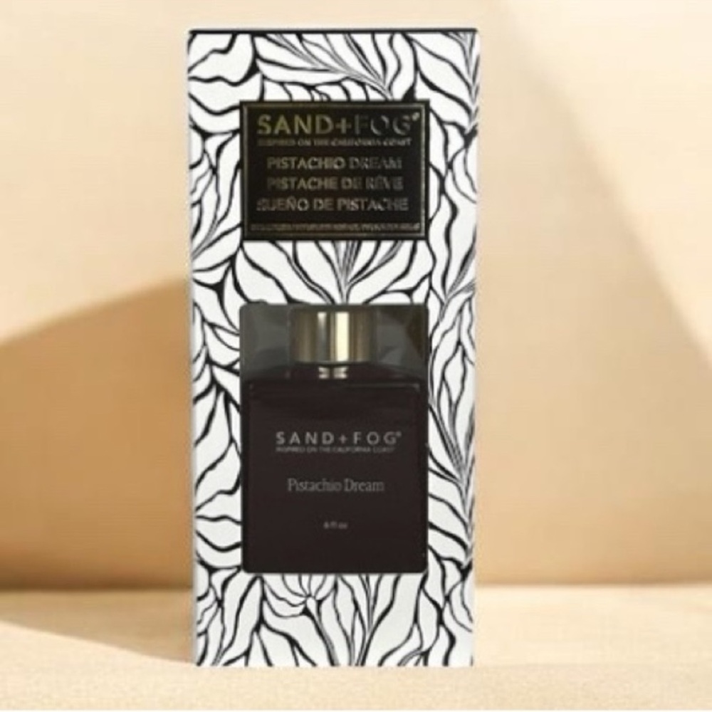 Sand & Fog Reed Diffuser in yummy Pistashio Dream - SOLD -